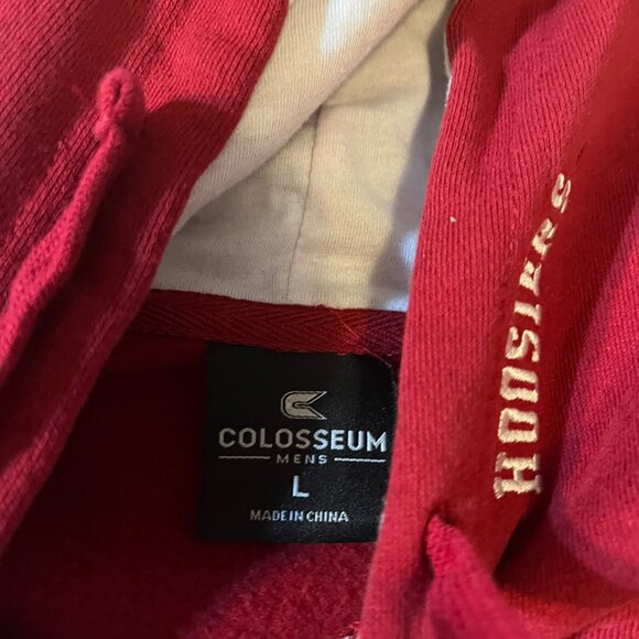 INDIANA HOOSIERS IU SWEATSHIRT HOODIE SIZE LARGE - Picture 3 of 4